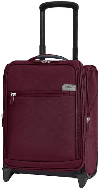 טרולי יוקרתי 2 גלגלים קטן 14.5" UNDERSEAT מתחת למושב המטוס הכולל USB מבית VERAGE דגם VISIONARY IV