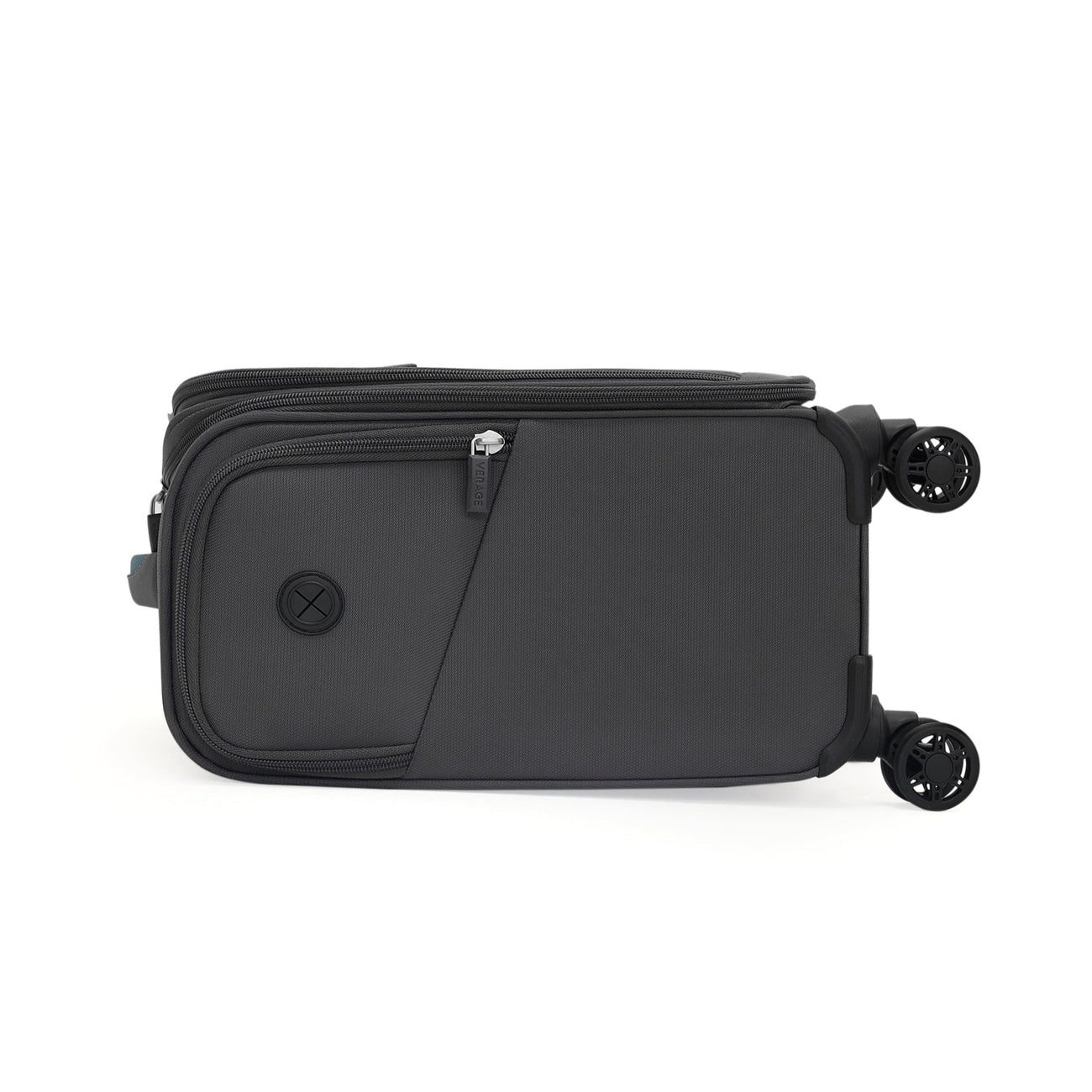 טרולי יוקרתי קטן 14" UNDERSEAT מתחת למושב המטוס הכולל USB מבית VERAGE דגם VISIONARY 10DW