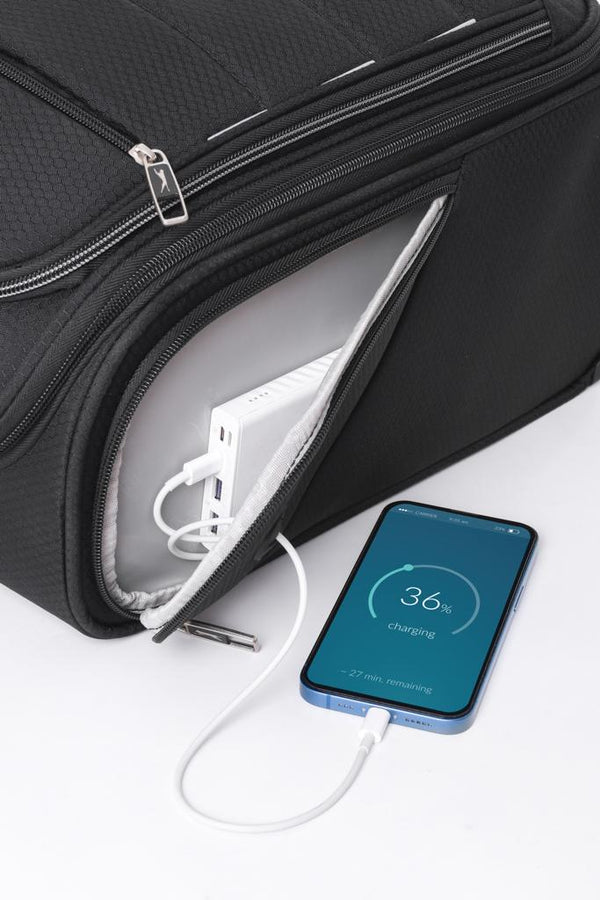 טרולי מזוודת עליה למטוס מתחת למושב 14.5" סופר לייט מבית SLAZENGER דגם C-LITE UNDERSEAT