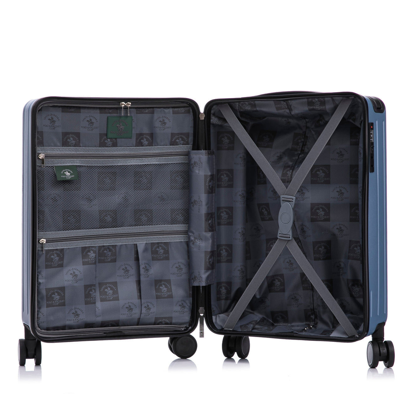 מזוודה טרולי עלייה למטוס מבית מותג היוקרה POLO CLUB דגם MONACO